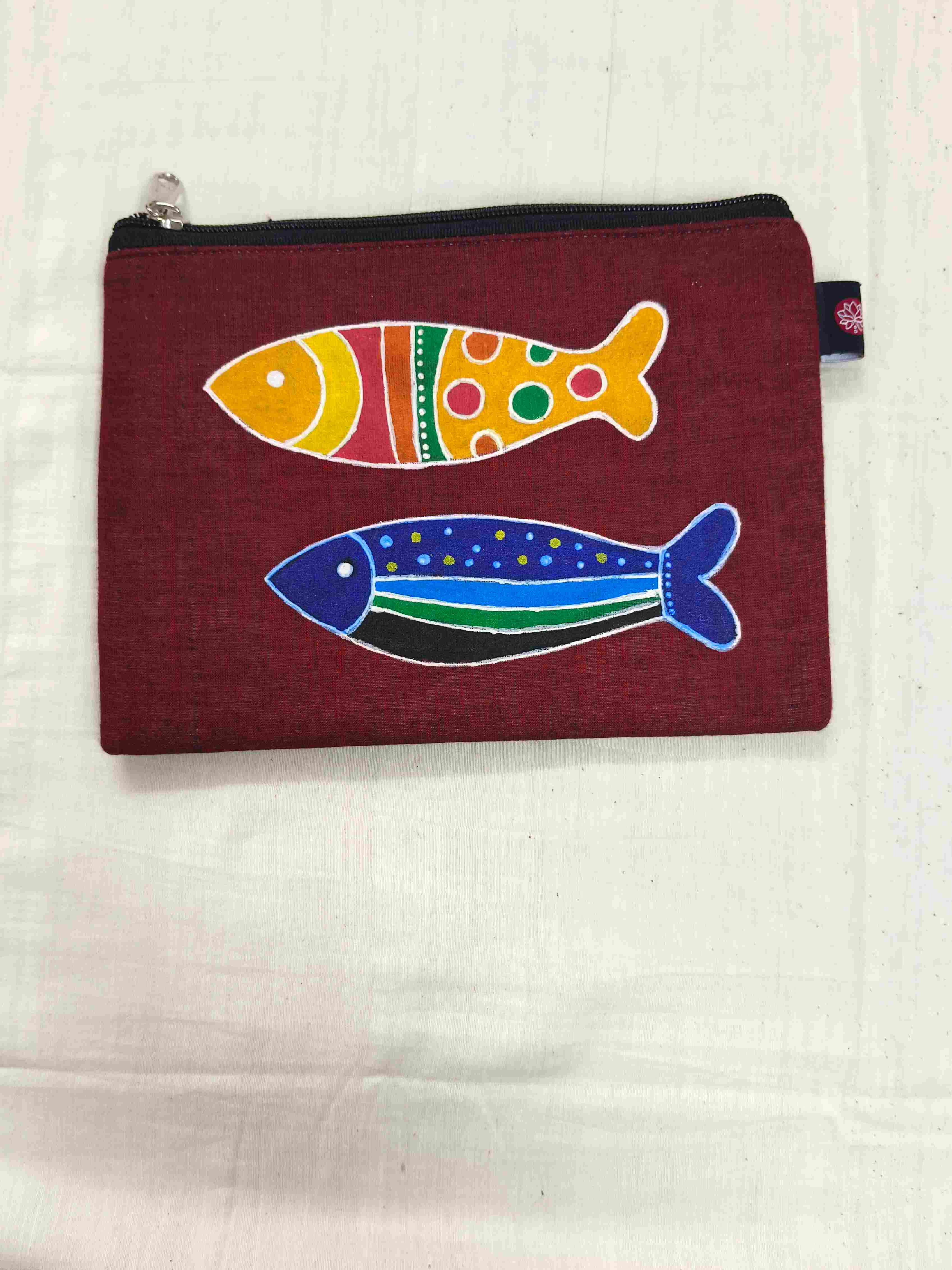 Handpainted Pouch